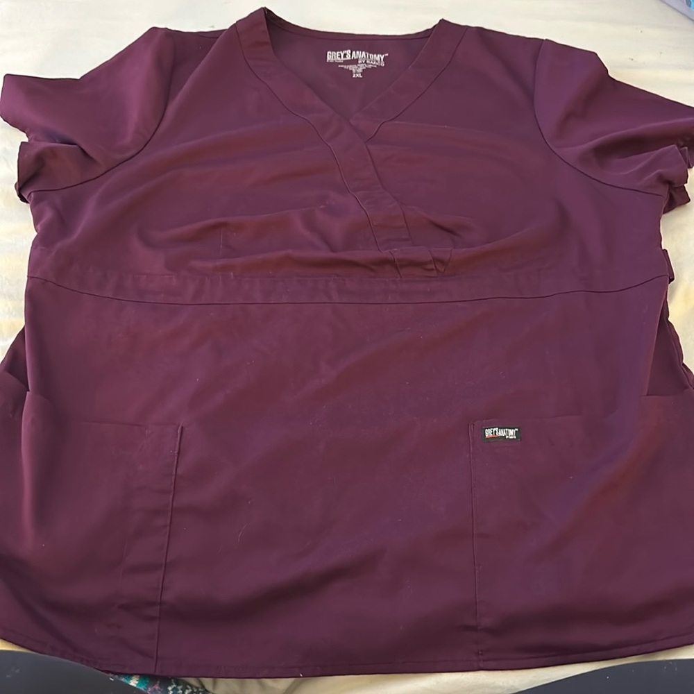 COPY - Grey’s Anatomy Scrub Top- 2XL- Like New